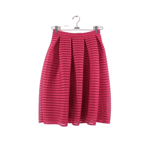 Jupe bon etat rouge Maje La Redoute