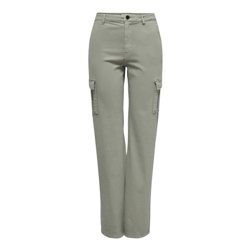Pantalon large taille haute Only Tall taupe La Redoute