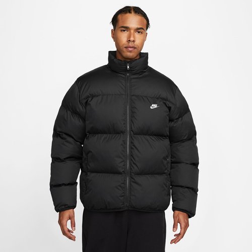 Doudoune sans capuche petit logo Nike noir La Redoute
