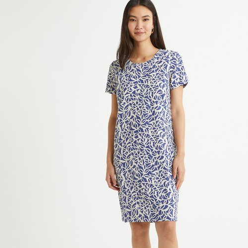 Robe mi longue droite hot sale