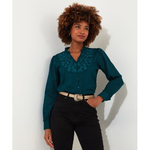 Chemisier brodé new arrivals