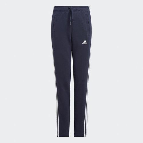 Pantalon de jogging en molleton bleu marine blanc Adidas Sportswear La Redoute