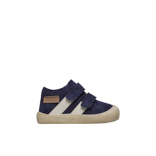 Chaussures Barefoot Naturino En Suède - Semelle Souple, Large, Fermeture Scratch - Pour Un Maintien Naturel Du Pied