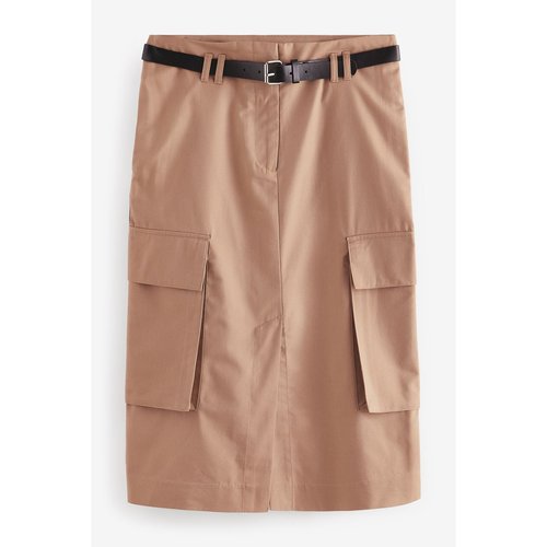 Jupe style militaire melange coupe classique Next La Redoute