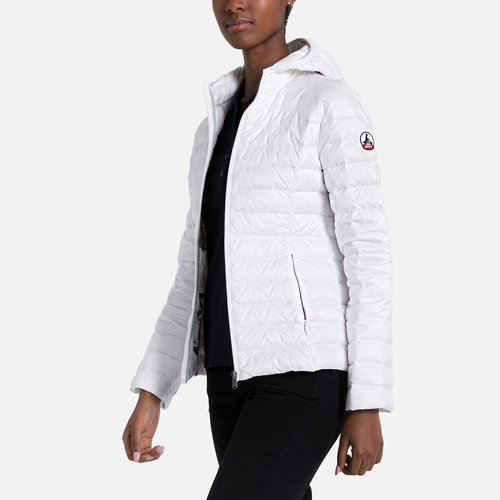 White lightweight puffer jacket online