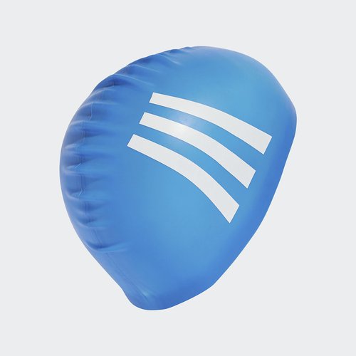 Bonnet de bain en silicone bleu blanc Adidas Performance La Redoute