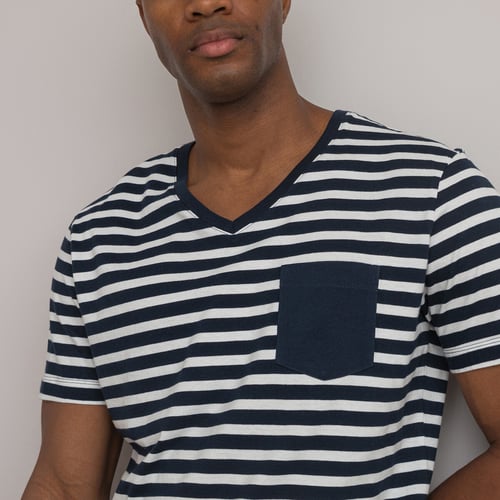 Pyjama été Homme 2 Pièces Camouflage - T-shirt Col V Et Short - Coton Confortable - Tailles S à 3XL