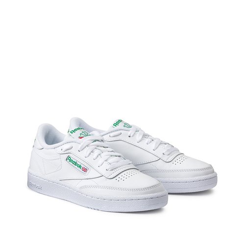 White reebok trainers cheap