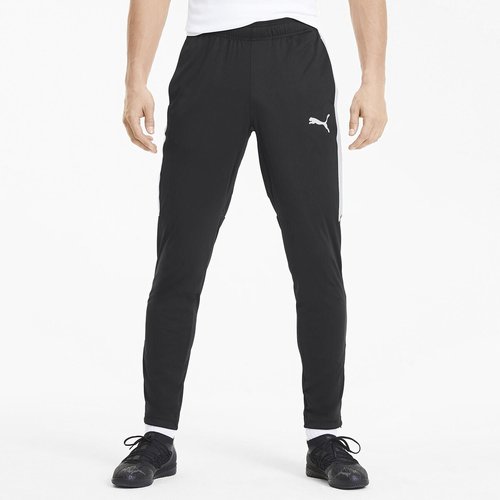 Puma football joggers in black clearance