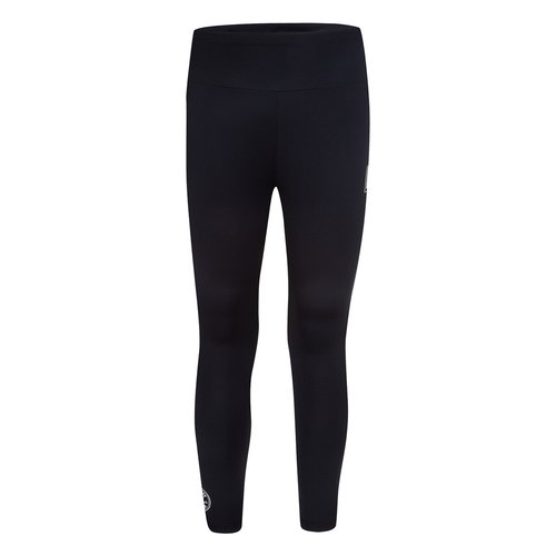 Logo print cotton leggings black Converse La Redoute