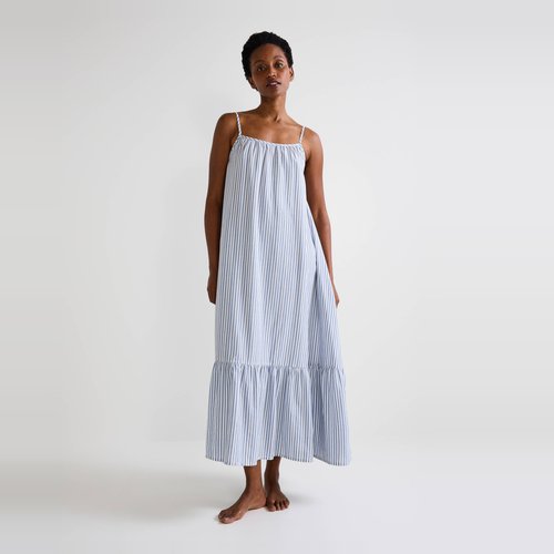 Chemise de nuit coton longue new arrivals