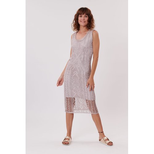 Robe maille sans manche new arrivals