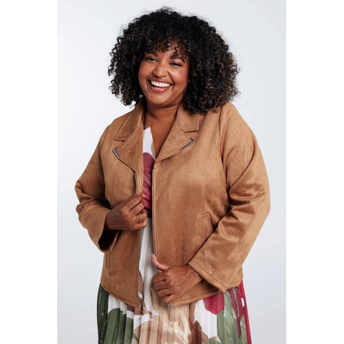 Veste biker camel outlet