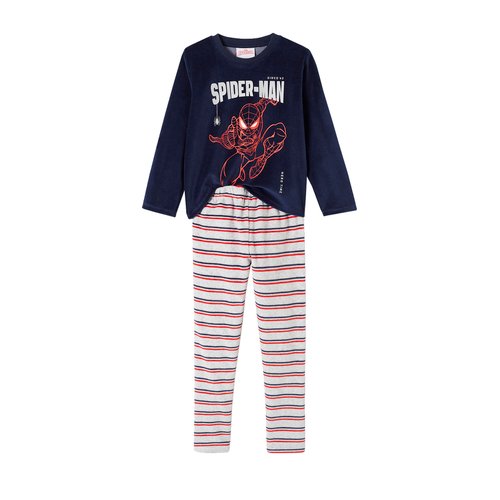 Pyjama marvel spider man en velours marine Vertbaudet La Redoute