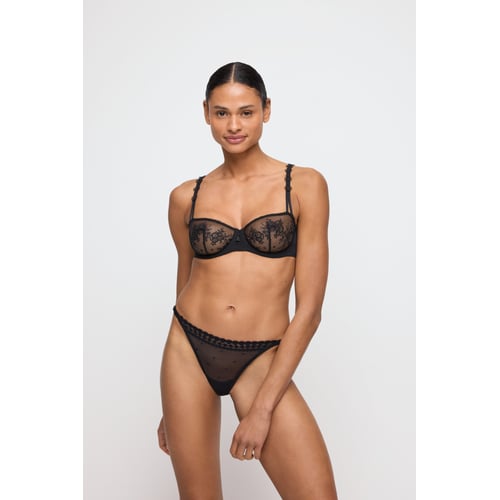 Soutien-gorge Balconnet MARIE JO Tahiti - Taille 85C (équivalent 70C) - Anthracite - Neuf Avec étiquettes