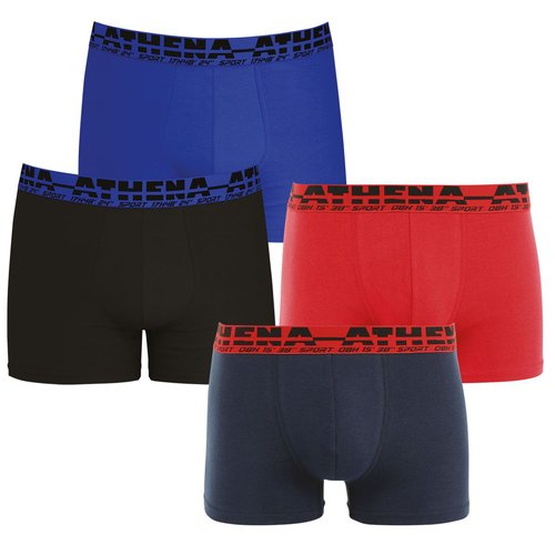 Boxers lot de 4 easy sport Athena La Redoute