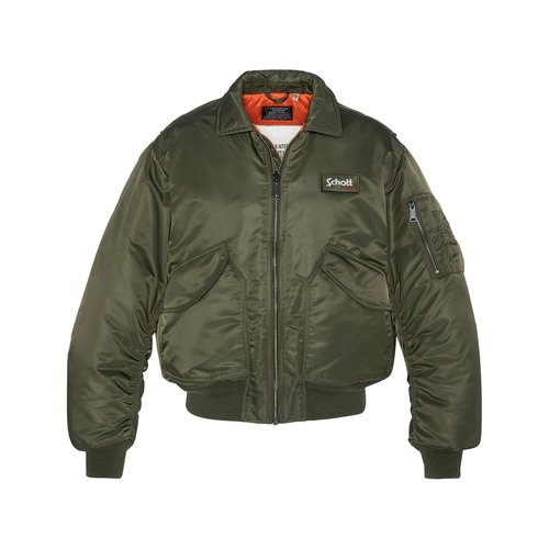 Bomber cwu coupe 90 s en nylon recycle Schott La Redoute