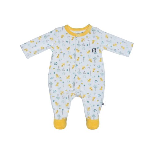 Dors bien gerry velours rase ouverture devant naissance blanc Sucre D orge La Redoute