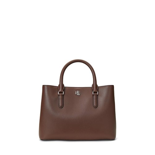 Ledertasche marcy small schokolade Lauren Ralph Lauren La Redoute
