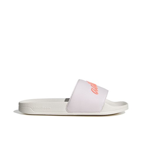 Claquettes adilette shower Adidas Sportswear blanc rose La Redoute