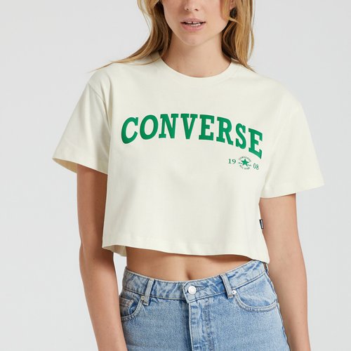 T shirt converse blanc femme new arrivals