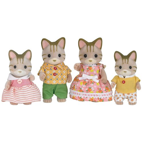 La famille chat tigre sylvanian families 5180 Sylvanian Families La Redoute