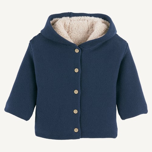 Gilet Ouvert BEBE Doublé Fausse Fourrure - Taille XS - Beige/camel - Occasion Très Bon état