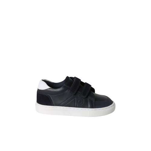 Basket cuir enfant top