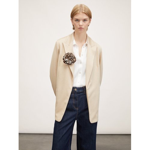 Veste destructuree en jersey melange fil textile Motivi La Redoute