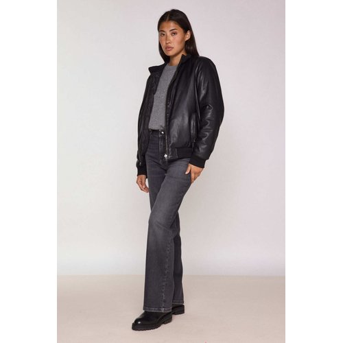 Veste reversible en cuir sidney