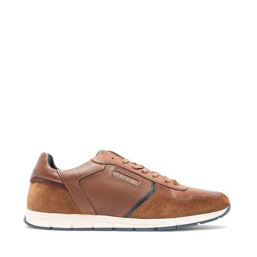 Baskets cuir adore cognac marine Redskins La Redoute