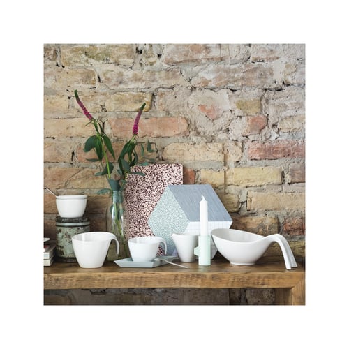 Plat Creux Avec Anse Villeroy & Boch Flow - Porcelaine Premium, 1,8 Litre, Blanc, Design élégant