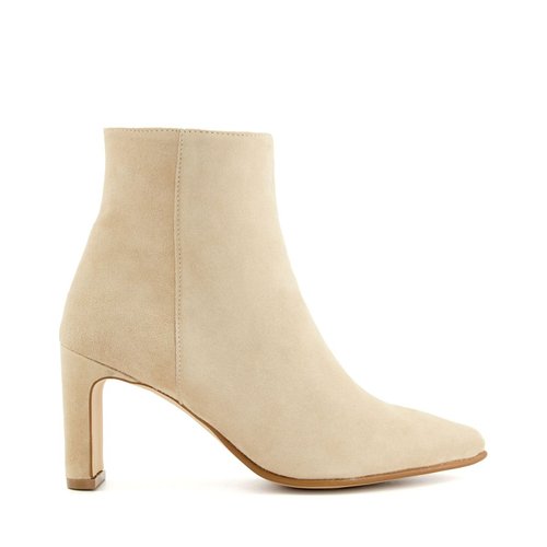 Bottines pointues a talon mi haut otta Dune London La Redoute