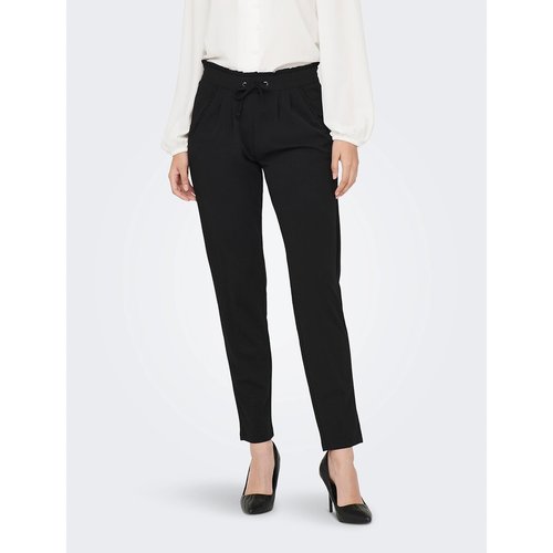 Pantaloni vita alta arricciata shop