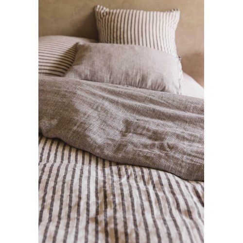 Lot 4 Housses De Coussin Et 4 Oreillers Carrés Pottery Barn – Rayures Multicolores, Coton 18 Pouces