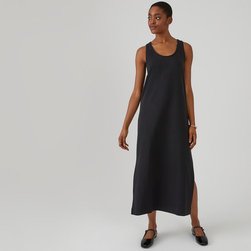 Robe debardeur maxi longue noir La Redoute Collections La Redoute