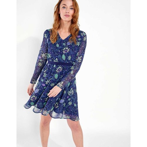 Robe voile imprimée on sale