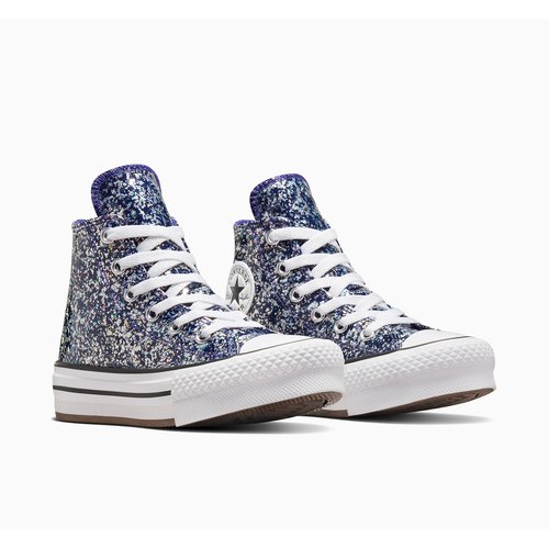 Baskets all star eva lift hi shinefetti bleu Converse La Redoute