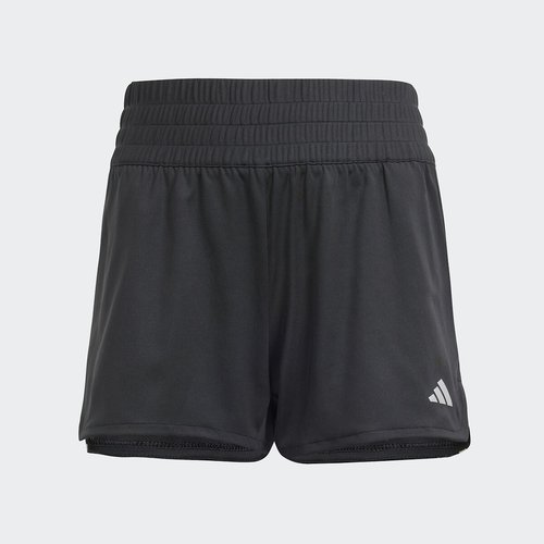 Recycled sports shorts black white Adidas Sportswear La Redoute
