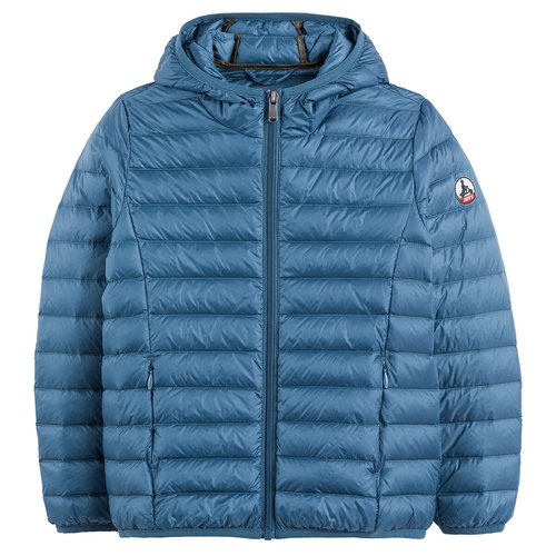 Doudoune a capuche legere hugo bleu Jott La Redoute