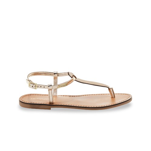 Sandales cuir entre doigts harvil Les Tropeziennes Par M Belarbi or La Redoute