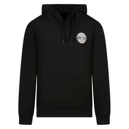 Sweat coton a capuche noir Vans La Redoute