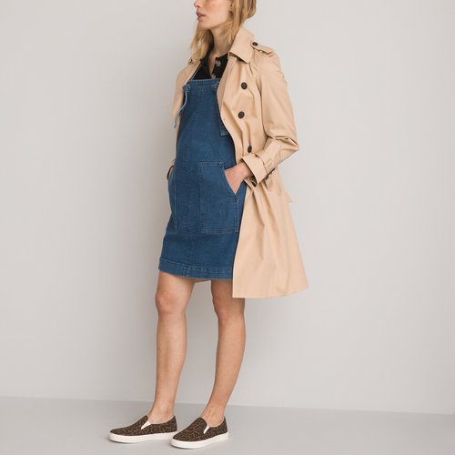 Salopette jeansjurk voor zwangerschap stoned blauw La Redoute Collections La Redoute