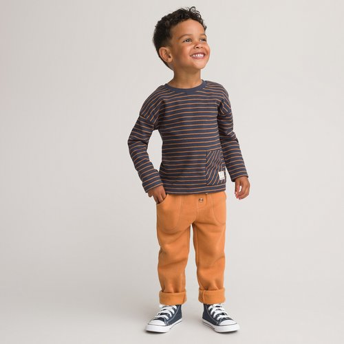 Pantalon de jogging en molleton camel La Redoute Collections La Redoute