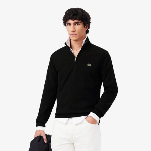 Pull col montant lacoste shop