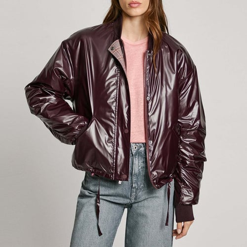 Blouson Bomber PEPE JEANS Taille S - Noir, Doublure Synthétique - Neuf Avec étiquettes, Style Urbain