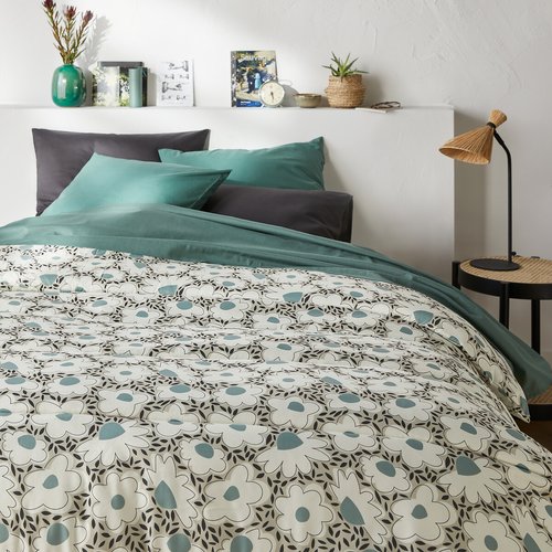 Piumone stampato microfibra orella verde multicolore La Redoute Interieurs La Redoute