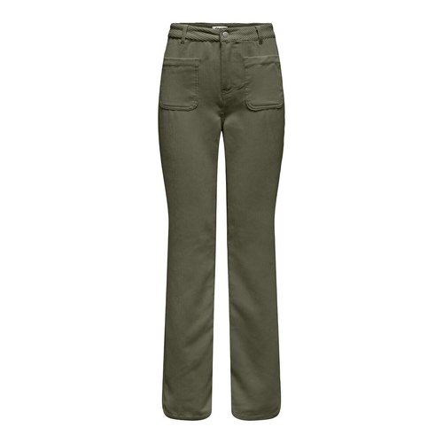 Khaki boot cut pants hot sale