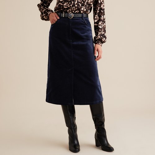 Jupe velours clearance