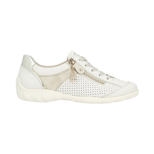 Basket cuir rock blanc Remonte La Redoute